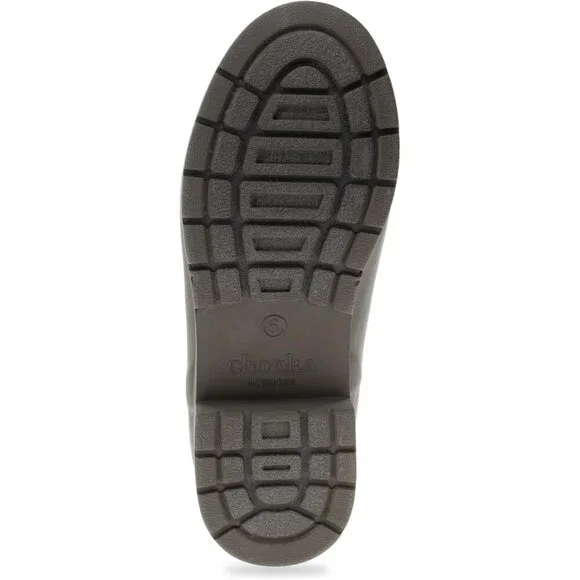 Women’s Olive Waterproof Chelsea Booties Plush Lined Slip-On Ankle Boots - Picture 4 of 13